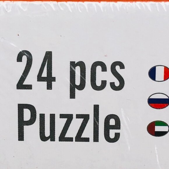 VIGA 24 Pcs Flat Wooden Puzzle w/Tray -Park Insects New Sealed For Age 2+ - Picture 15 of 16